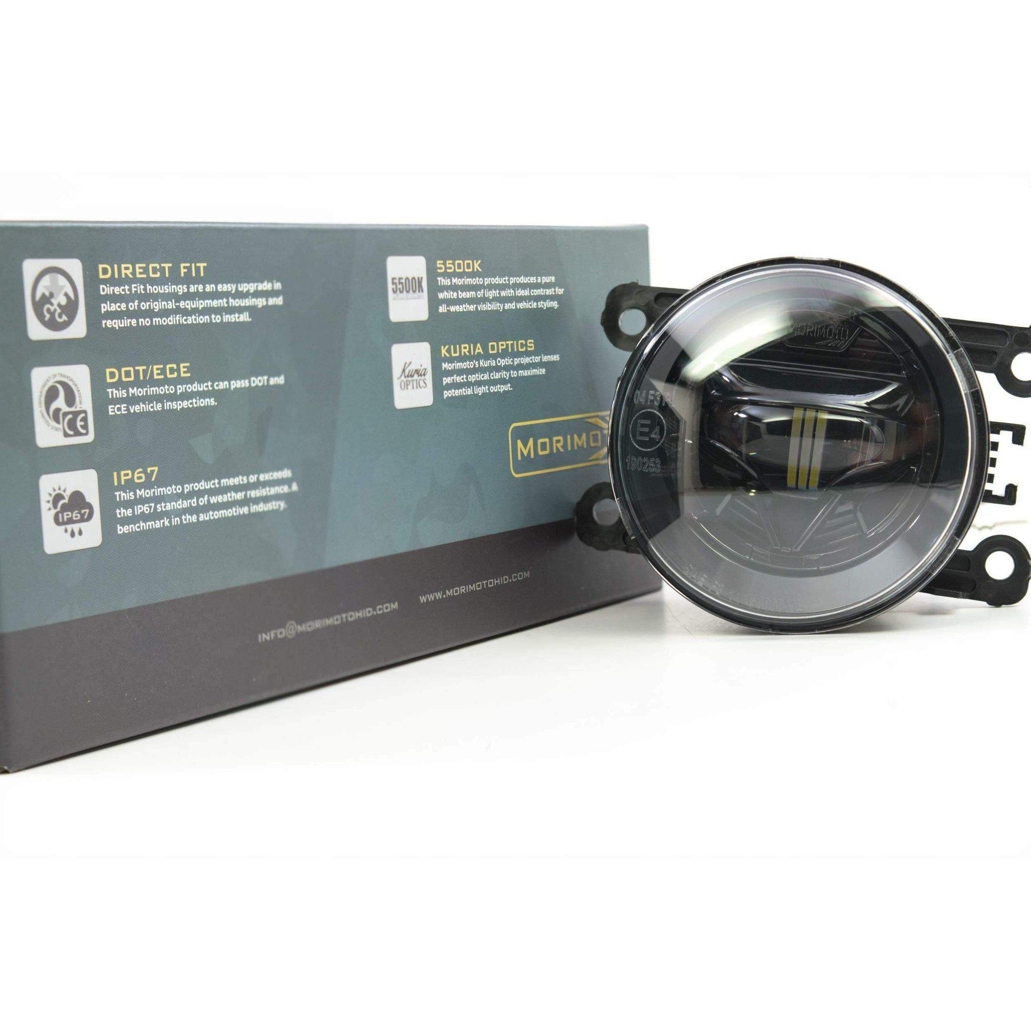 Morimoto XB LED Subaru Fog Lights White WRX STi Impreza BRZ | LF010