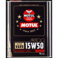 Motul 15W50 Classic Engine Oil 2100 Oil - 2L