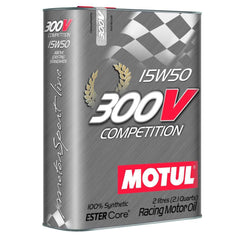 Motul 2L Synthetic-ester Racing Oil 300V COMPETITION 15W50