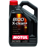 Motul 5L Synthetic Engine Oil 8100 5W-30 X-CLEAN Plus | 106377