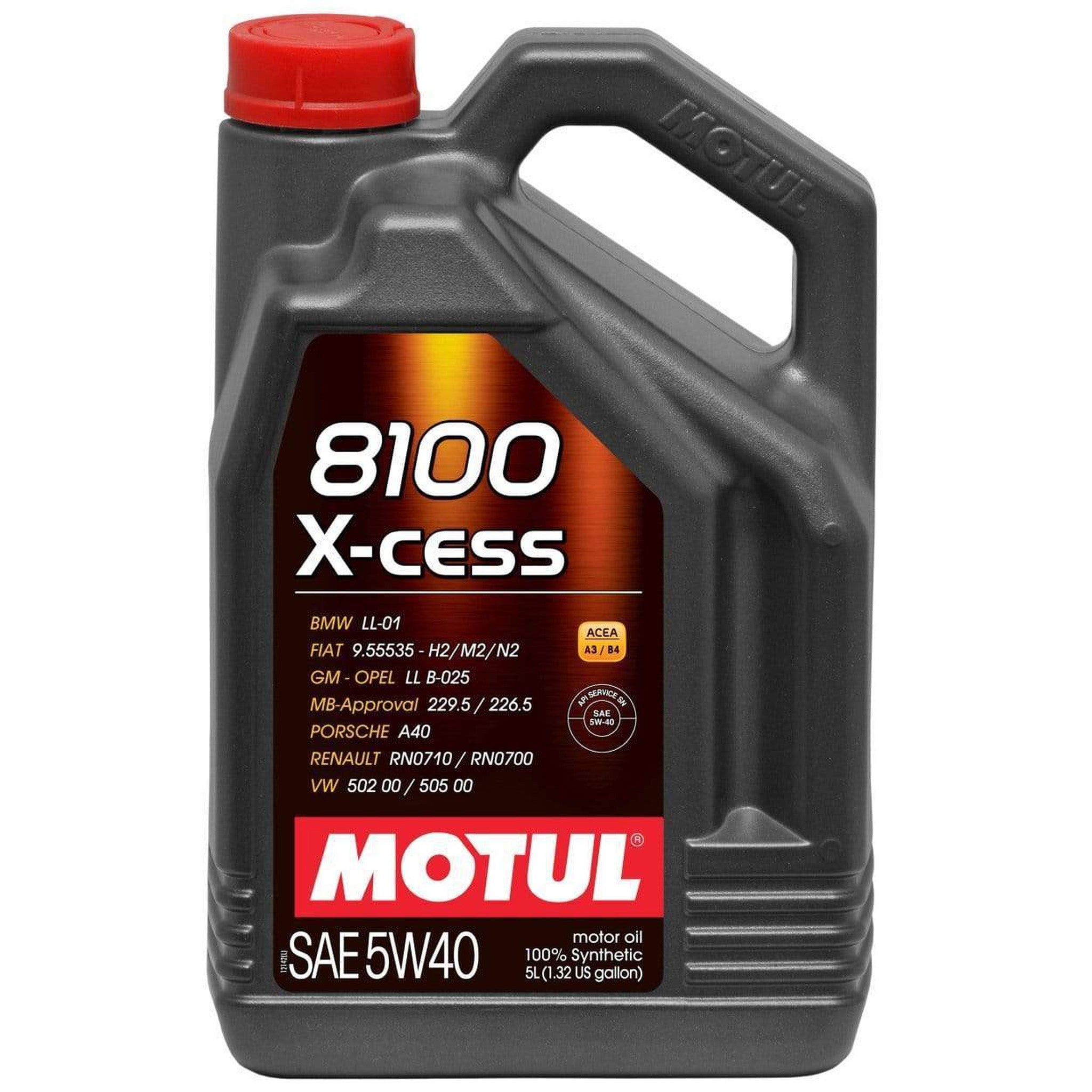 Motul/K&N 8100 5w40 X-CESS Gen2 Oil Change Kit Subaru WRX 2002-2014 / STI 2004-2021