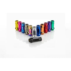 Muteki SR48 Open-Ended Lug Nuts 12x1.25mm Orange