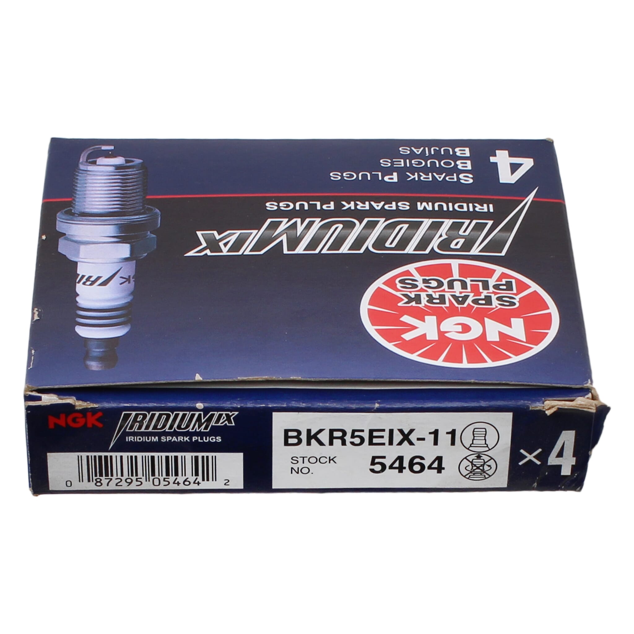 NGK (BKR5EIX-11) Iridium IX Spark Plugs Set of 4 Subaru Impreza 2006 - 2011 / Baja 2004 - 2006 | 5464