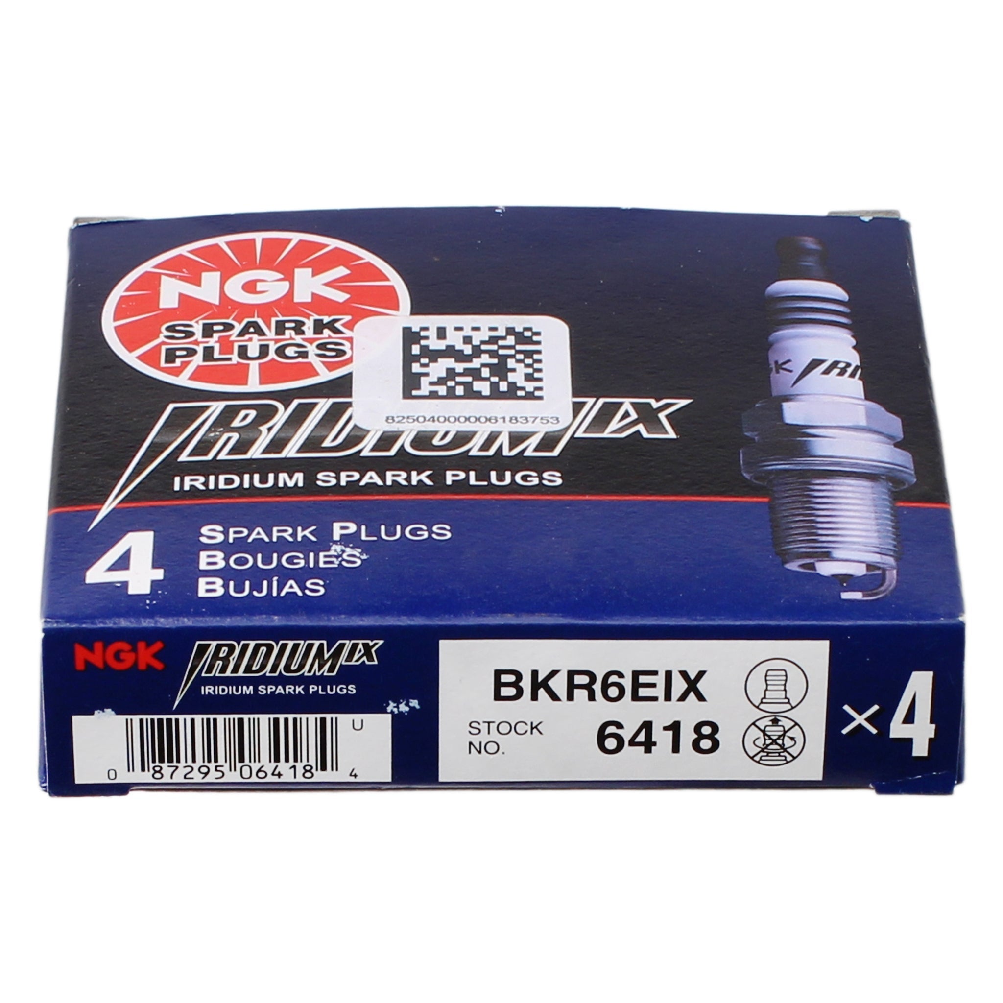 IRO⭐︎IRO NGK (BKR6EIX) Stock Heat Range Iridium Spark Plug Set Subaru