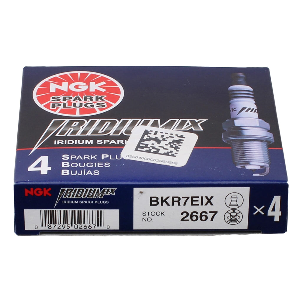 NGK (BKR7EIX) 1 Step Colder Iridium Spark Plugs Subaru WRX 20022005