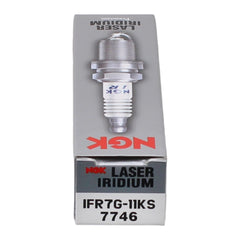 NGK (IFR7G-11KS) Laser Iridium Stock Heat Range Spark Plugs Honda S2000 2000-2009 (Qty 4) | 7746