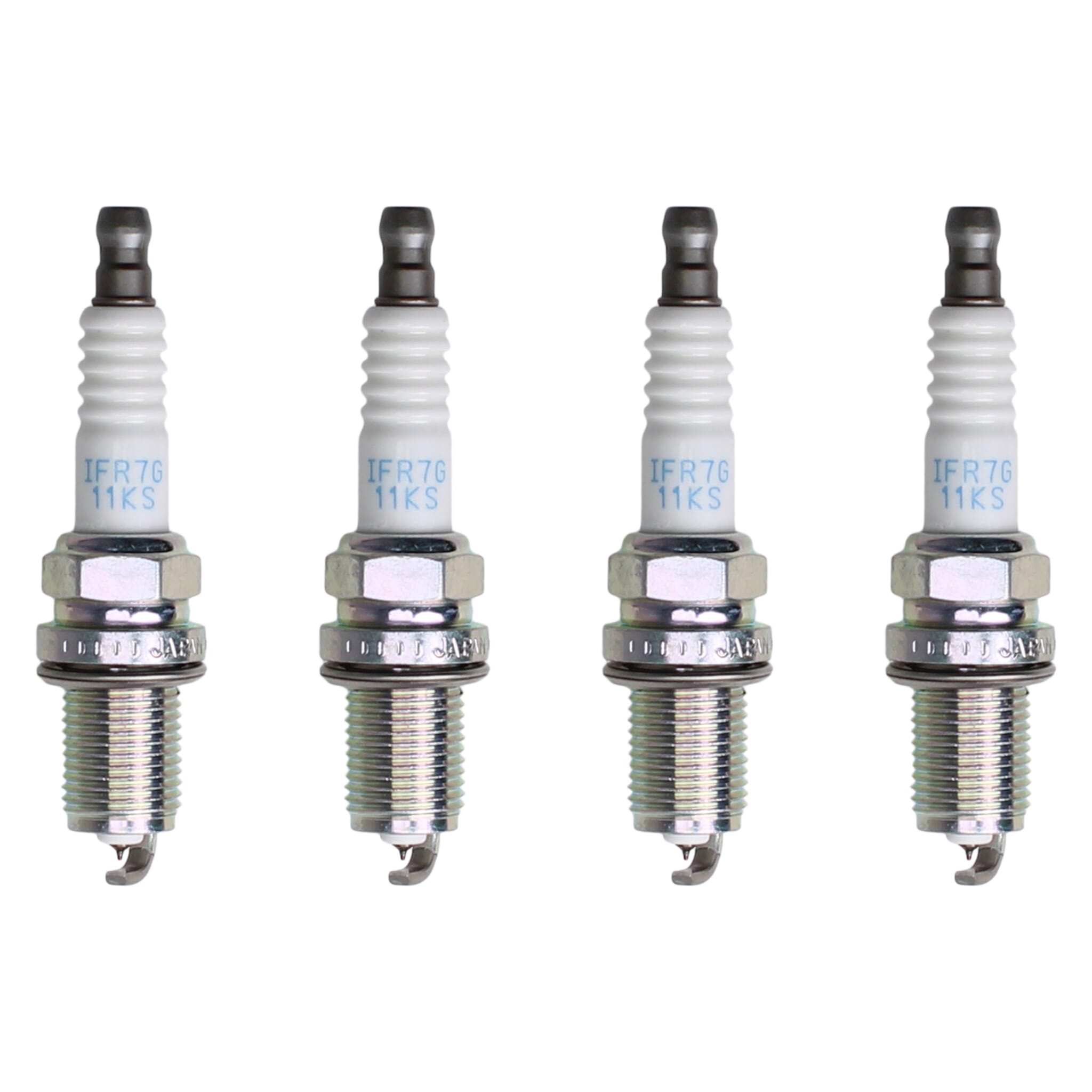 NGK (IFR7G-11KS) Laser Iridium Stock Heat Range Spark Plugs Honda S2000 2000-2009 (Qty 4) | 7746