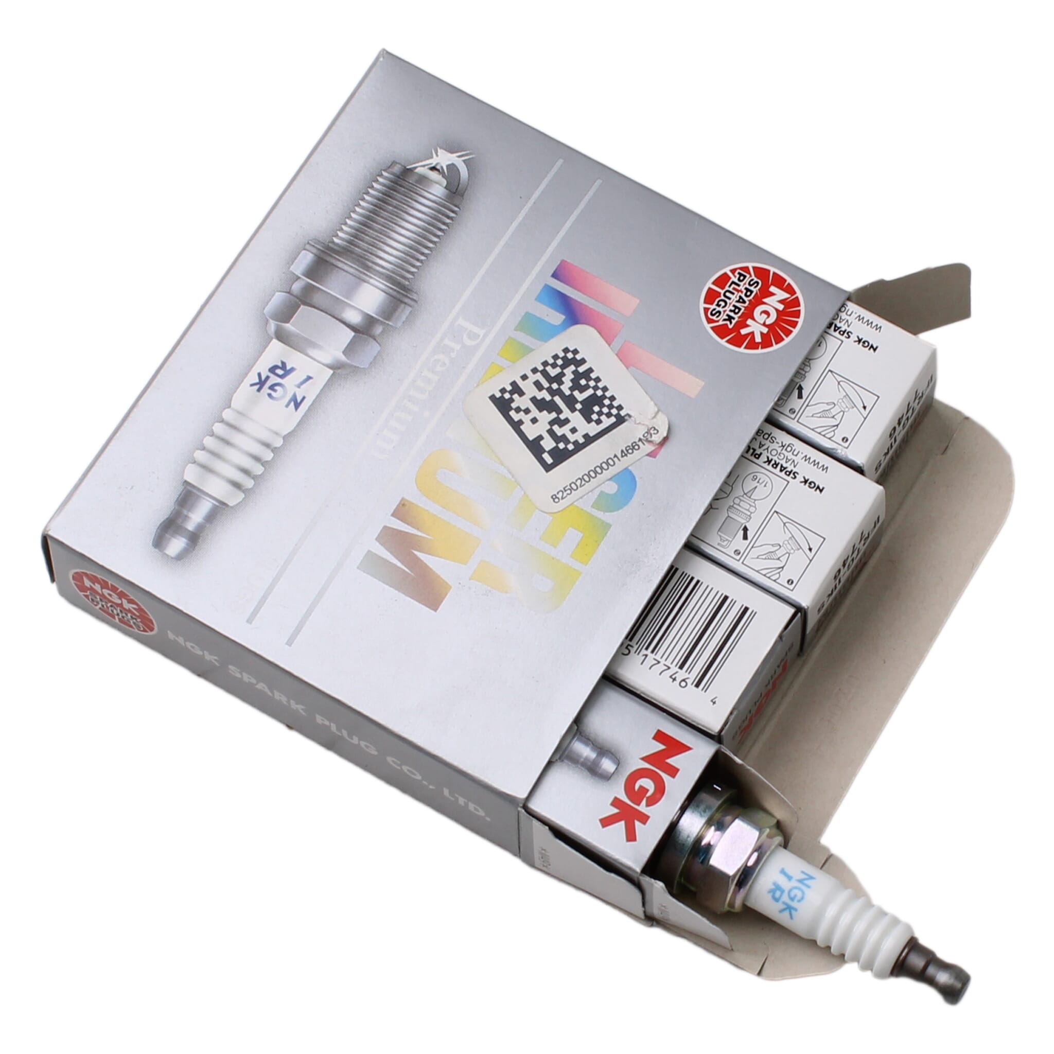 NGK (IFR7G-11KS) Laser Iridium Stock Heat Range Spark Plugs Honda S2000 Civic | 7746