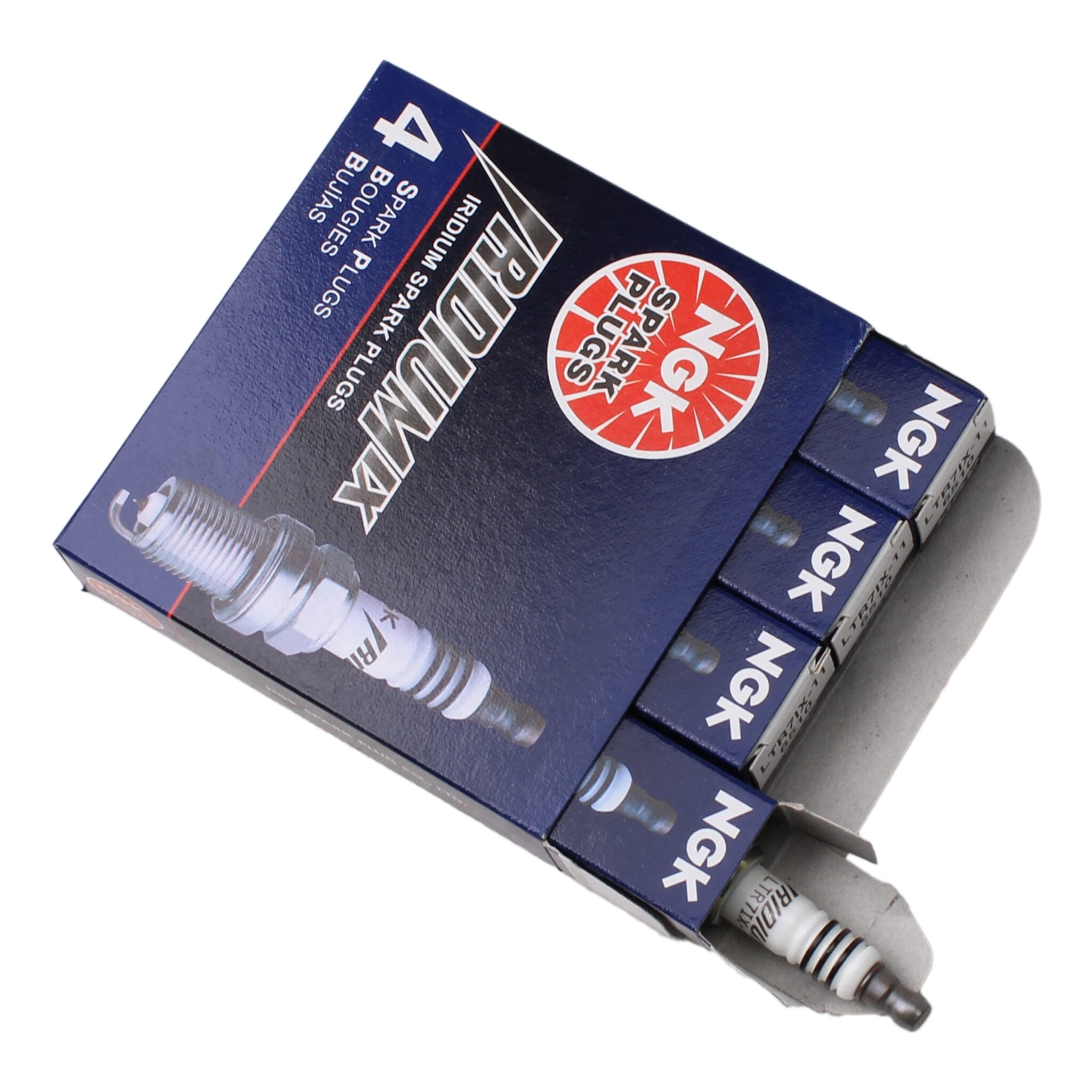 NGK (LTR7IX-11) Iridium IX Spark Plugs 2013-2017 Ford Focus ST/RS EcoBoost | 6510