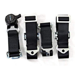 NRG 4 Point 2inch Cam lock Seat Belt - 1 Belt Black | SBH-4PCBK