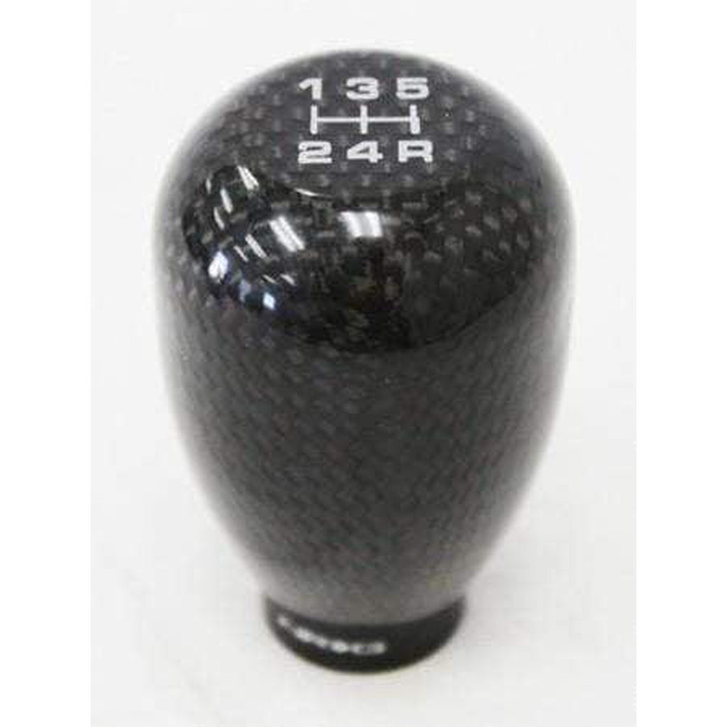 NRG 5 Speed Black Carbon Fiber Heavy Weight Style Shift Knob SK100B
