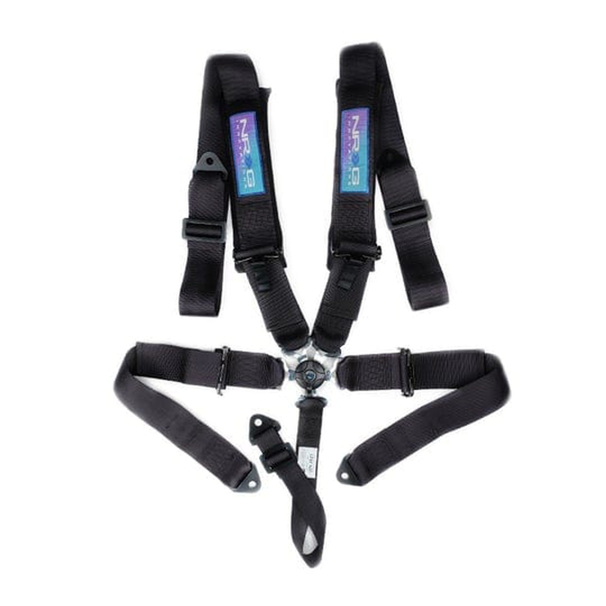 NRG 5PT 3in. Seat Belt Harness / Cam Lock - Black | SBH-B6PCBK | SBH-B6PCBK