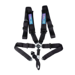 NRG 5PT 3in. Seat Belt Harness / Cam Lock - Black | SBH-B6PCBK | SBH-B6PCBK