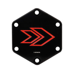 NRG Engraved Arrow Horn Delete Button RED | STR-620RD