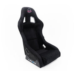 NRG FRP Bucket Seat Prisma Edition w/ Pearlized Back Medium Single | FRP-303BK-PRISMA
