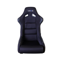 NRG FRP Bucket Seat w/Race Style Bolster/Lumbar Large Single | FRP-301