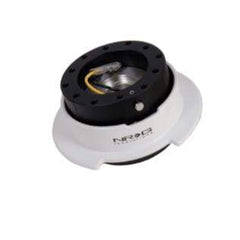 NRG Quick Release 2.5 Black / White Universal | SRK-250BK-WT