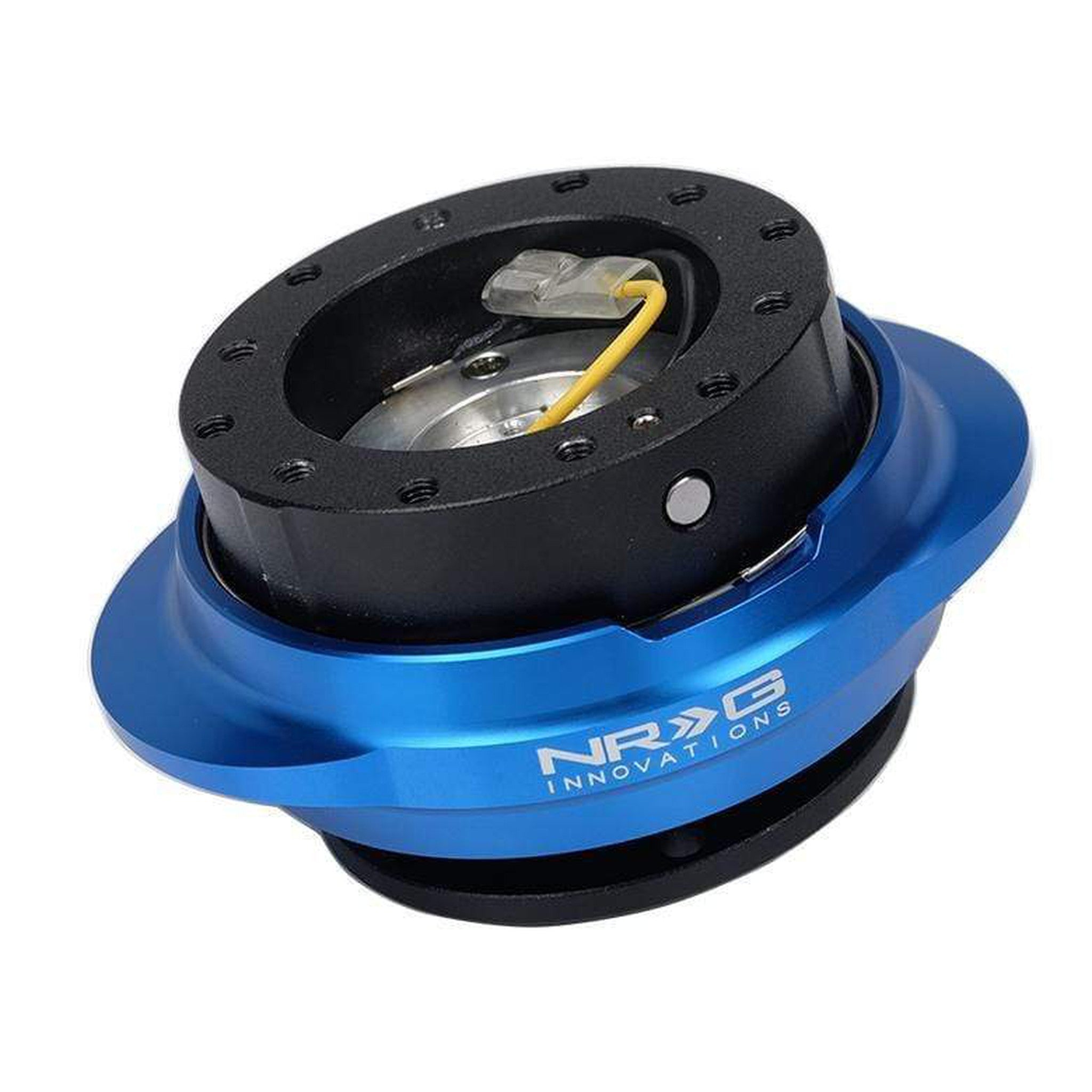 NRG Quick Release Gen 2.2 - Black Body / Shiny Blue Oval Ring | SRK-220BK/BL
