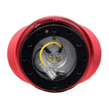 NRG Quick Release Gen 2.2 - Black Body / Shiny Red Oval Ring | SRK-220BK/RD