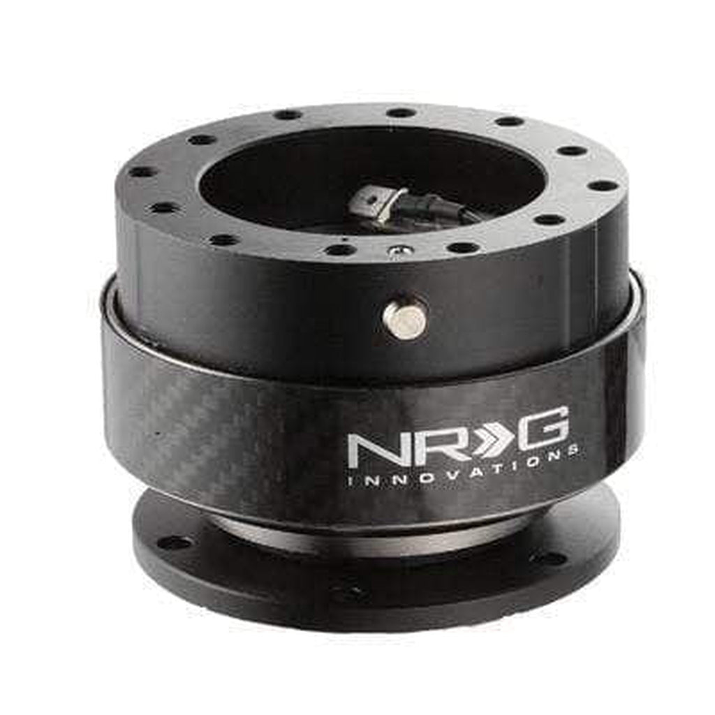 NRG Quick Release Kit Gen 2.0 Black Body /Carbon Fiber Ring | SRK-200CF