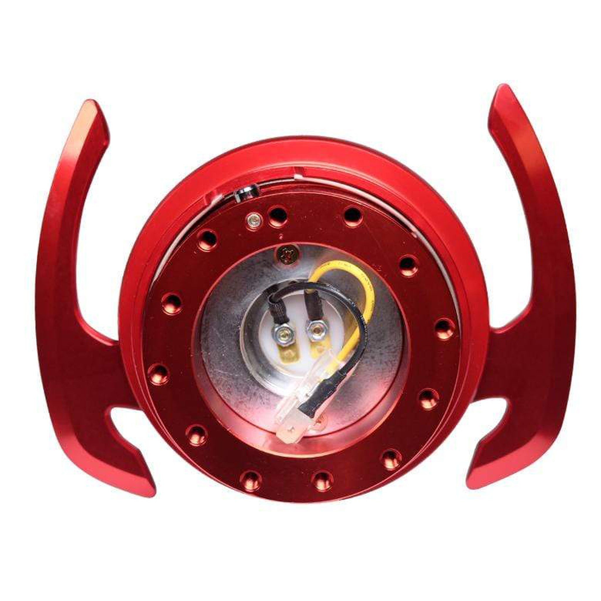 NRG Quick Release Kit Gen 4.0 Red Body / Red Ring w/ Handles | SRK-700RD