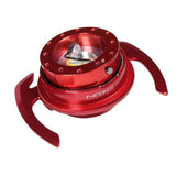 NRG Quick Release Kit Gen 4.0 Red Body / Red Ring w/ Handles | SRK-700RD
