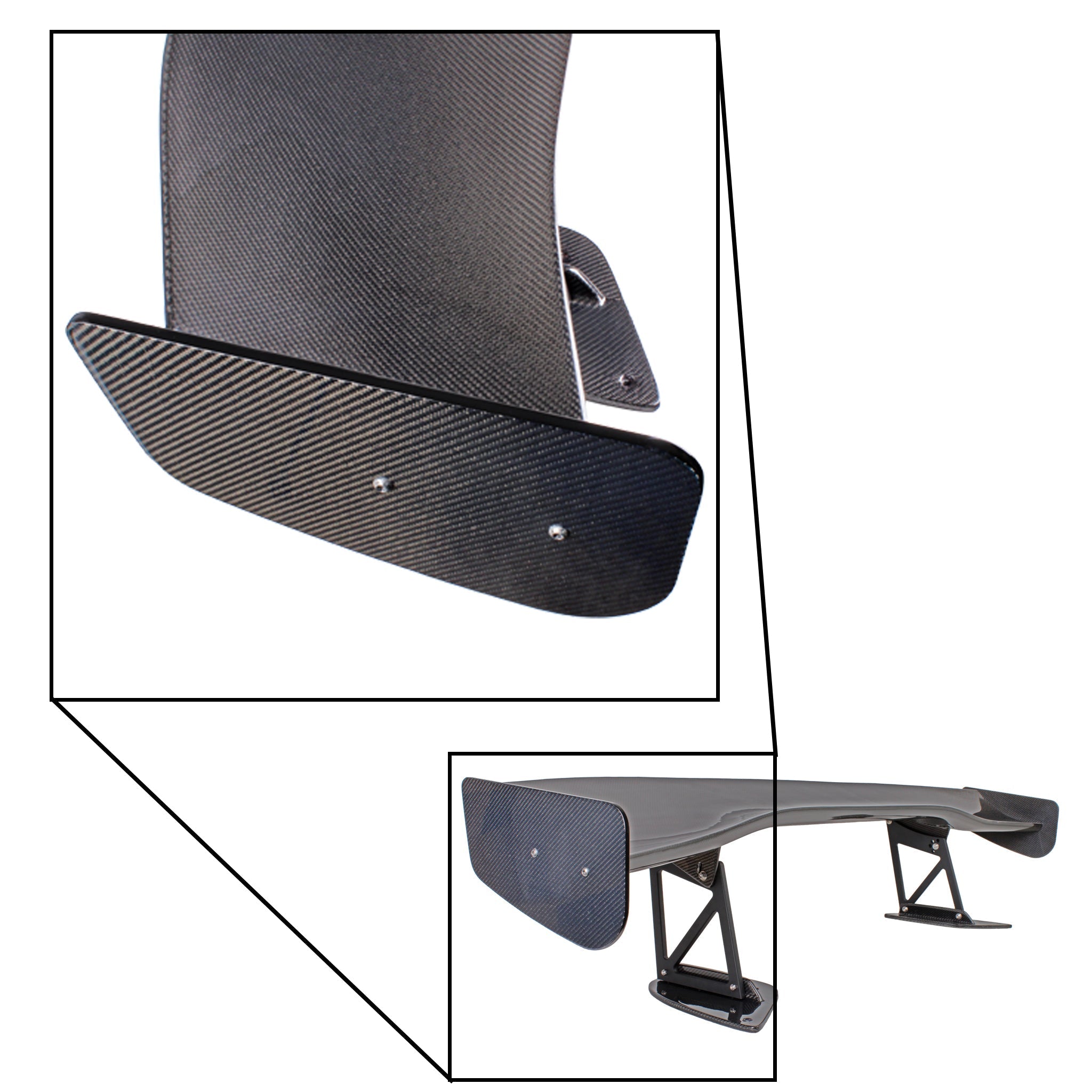 Noble 300 Series Carbon Fiber Touring Wing Subaru WRX / STI 2015-2021