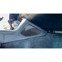 Noble Carbon Fiber Center Kick Panel Insert Overlays 22-23 Subaru BRZ / Toyota GR86