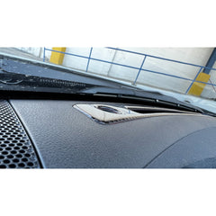 Noble Carbon Fiber Center Window Defroster Overlays 22-23 Subaru BRZ / Toyota GR86