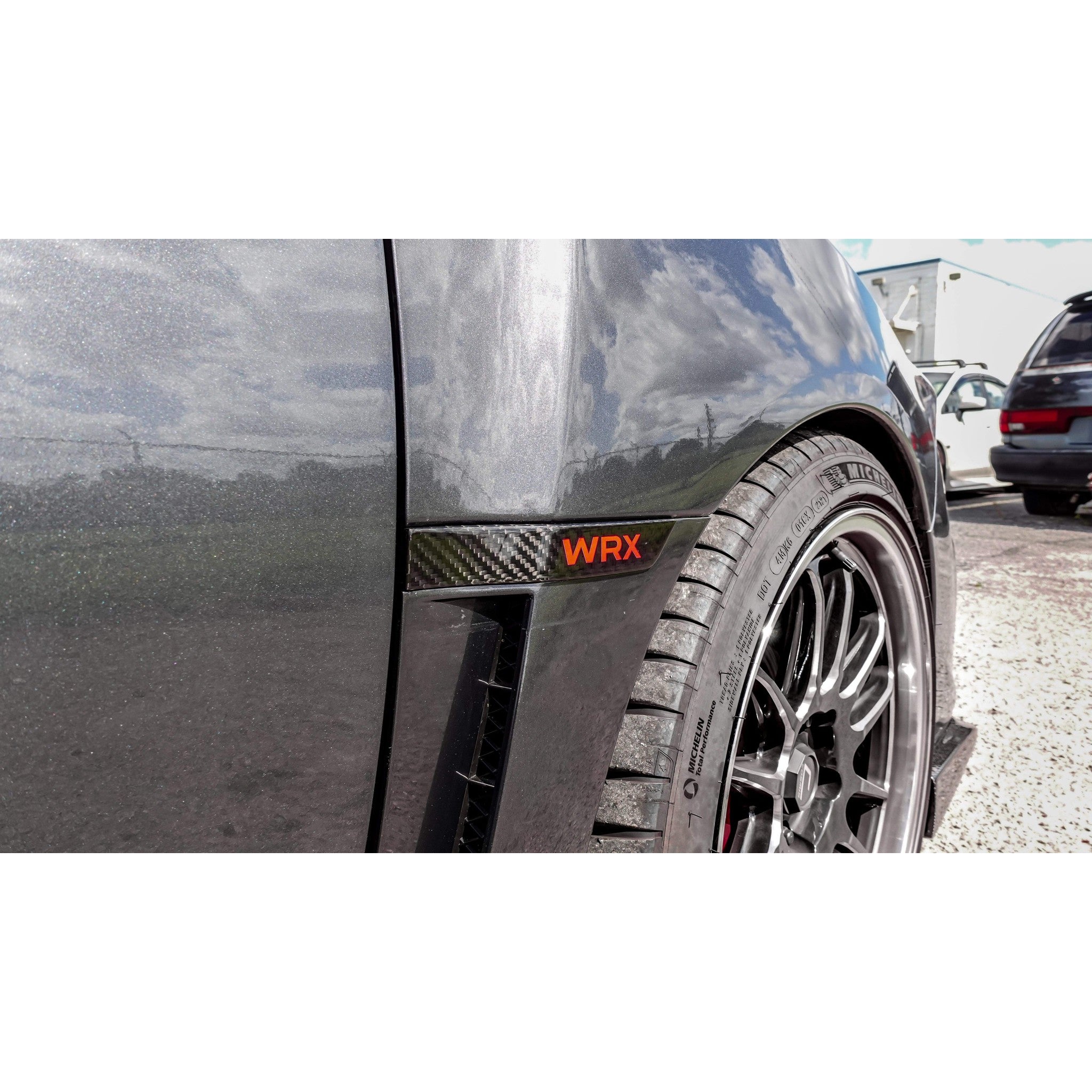 Noble Carbon Fiber WRX Fender Emblems Subaru WRX 20152021 Import