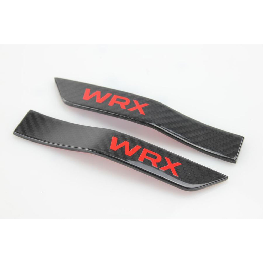 Noble Carbon Fiber WRX Fender Emblems Subaru WRX 20152021 Import