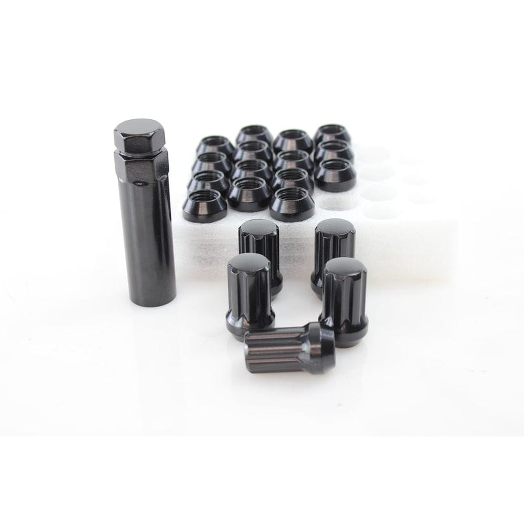 Noble Close Ended Lug Nuts M14 x 1.5 Black Set of 20 Import Image