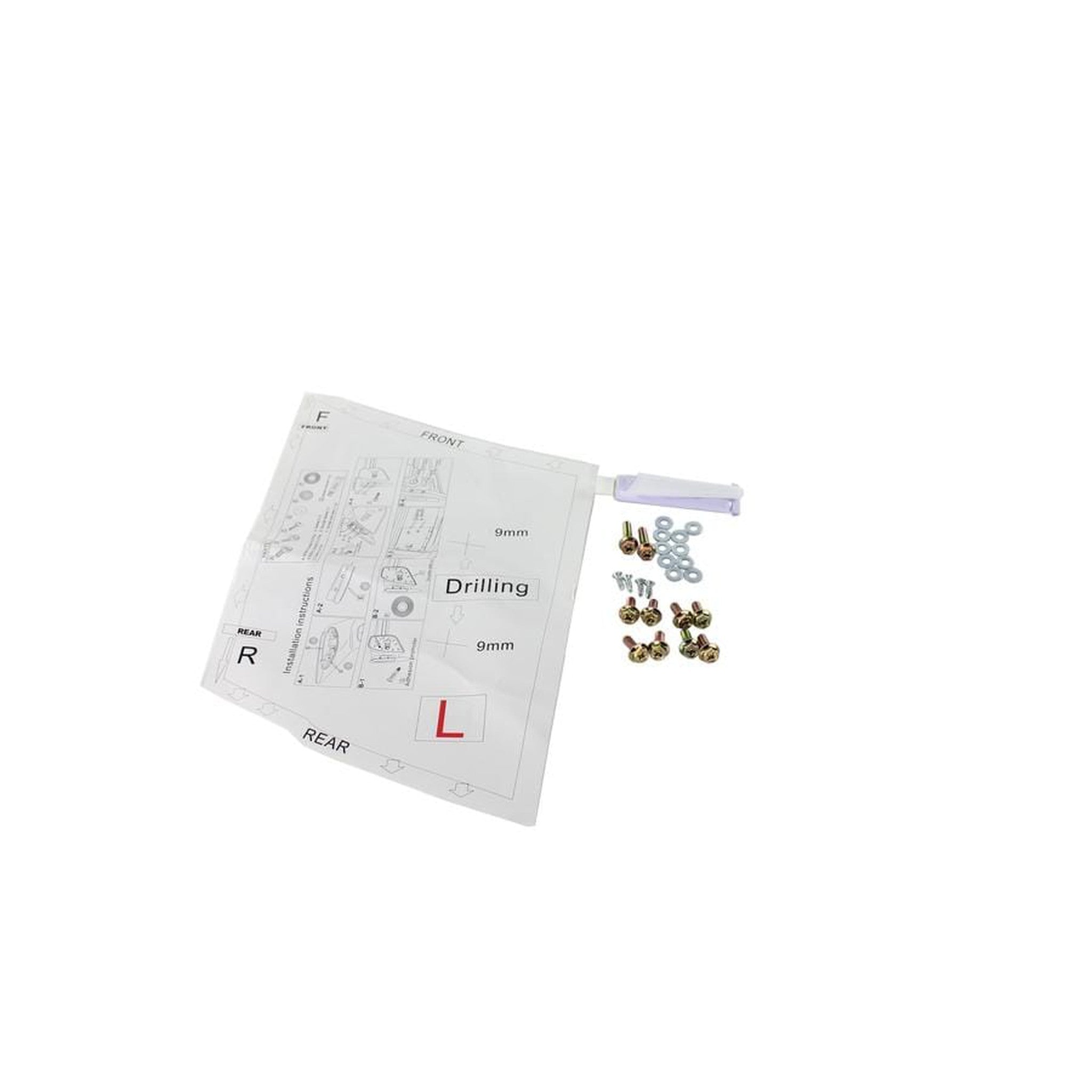 Noble OE STI Style Spoiler (Crystal Black Silica) - 15-21 WRX / STI