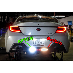 Noble T15 Stage II White LED Bulbs (Pair) - Subaru WRX / STi 2015-2021 | LED.T15.WH.II