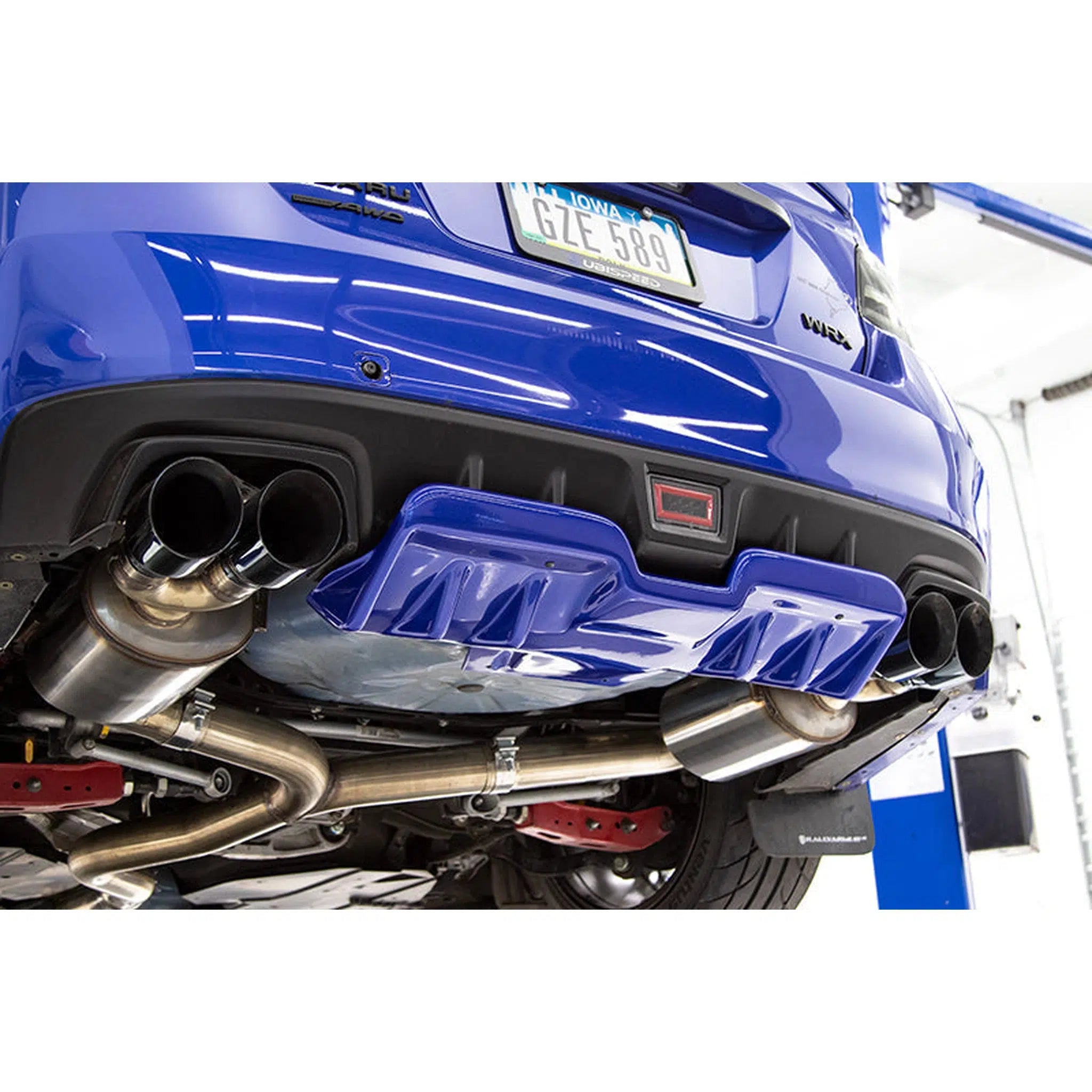OLM A1 Style Paint Matched Rear Diffuser 2015-2021 Subaru WRX / STI ...