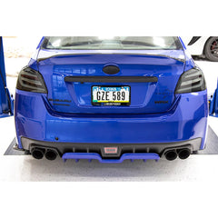 OLM A1 Style Paint Matched Rear Diffuser 2015-2021 Subaru WRX / STI