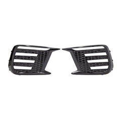 OLM Clear Tri Bar Fog Light Bezel Subaru WRX 18-20 / STI 18-20 (No Fog Hole) | A.70106.1