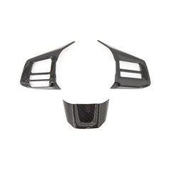 OLM S-line Carbon Fiber Steering Wheel Covers Subaru WRX / STI (MT) 2019-2021