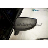 OLM S-line Dry Carbon Fiber Mirror Covers Subaru WRX / STI 2015-2021 with turn signal holes