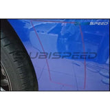 OLM S207 Style Rear Bumper Vent Inserts Subaru WRX / STI 2015-2021