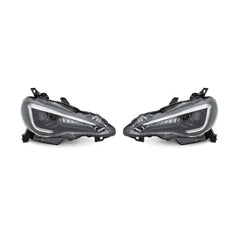 OLM Sequential Style Headlights w/ 6000k HID Subaru BRZ / Scion FR-S / Toyota FT-86 2013-2020 | A.70060.1
