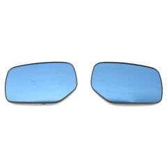 OLM Wide Angle Convex Mirrors w/ Defrosters Blue Subaru WRX / STI 2015-2021