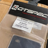 OPENBOX GTSpec Aluminum Radiator Cooling Panel BLACK 2002-2003 WRX