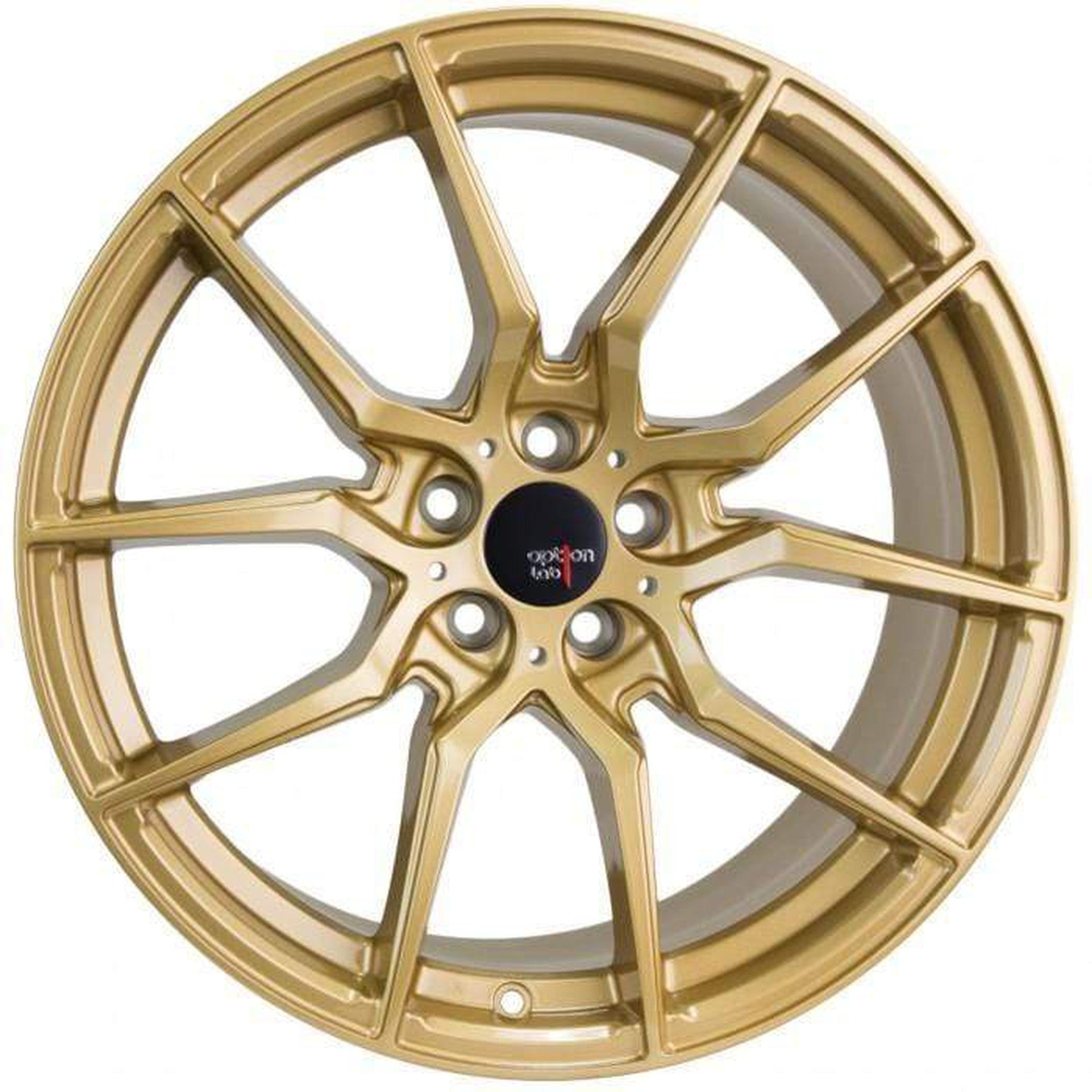Option Lab R716 BRZ GR86 FR-S Wheel 18x9.5 35mm 5x100 73.1 Top Secret Gold | L16-89580-35-GLD