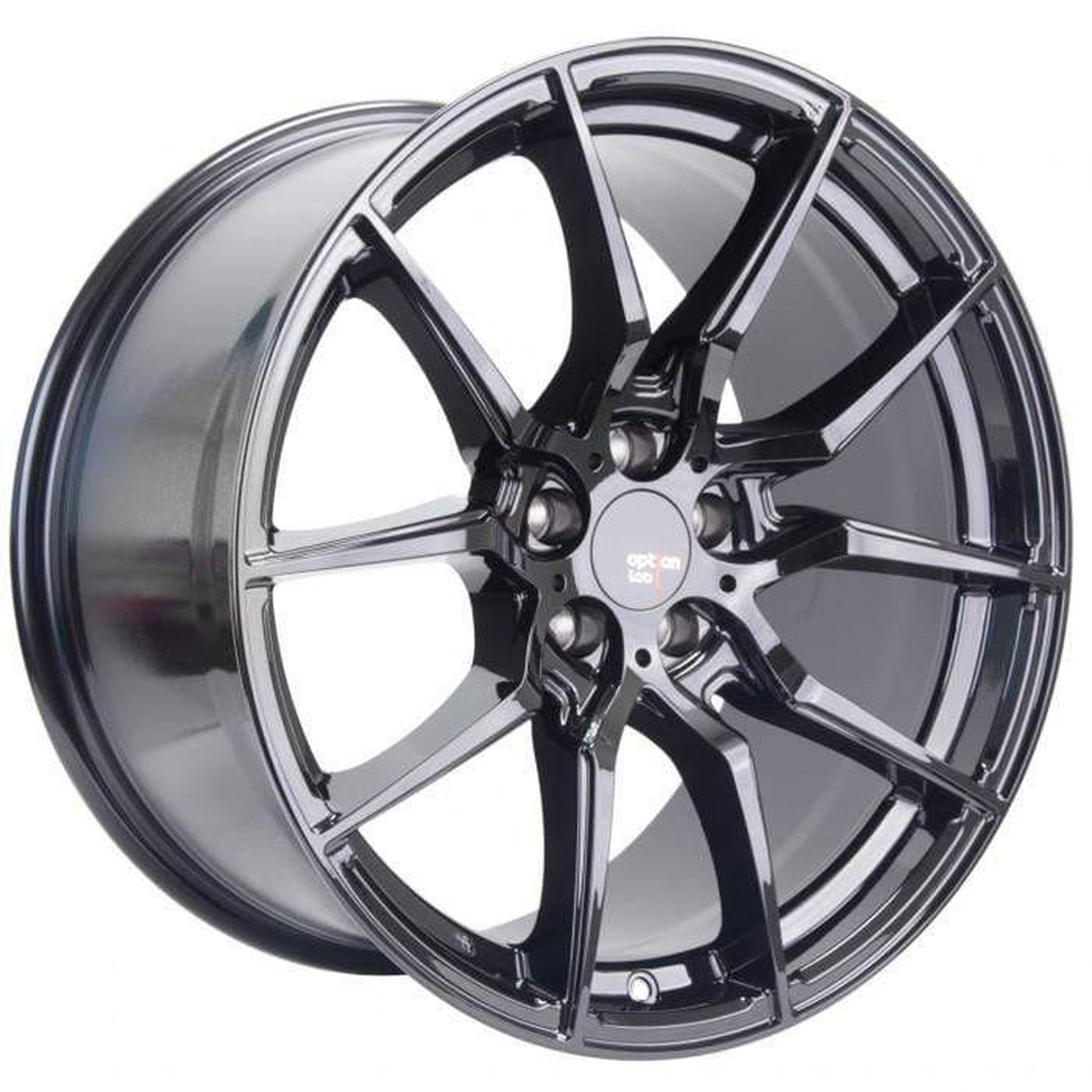 Option Lab R716 Wheel 18x8.5 45mm 5x112 66.6 Gotham Black