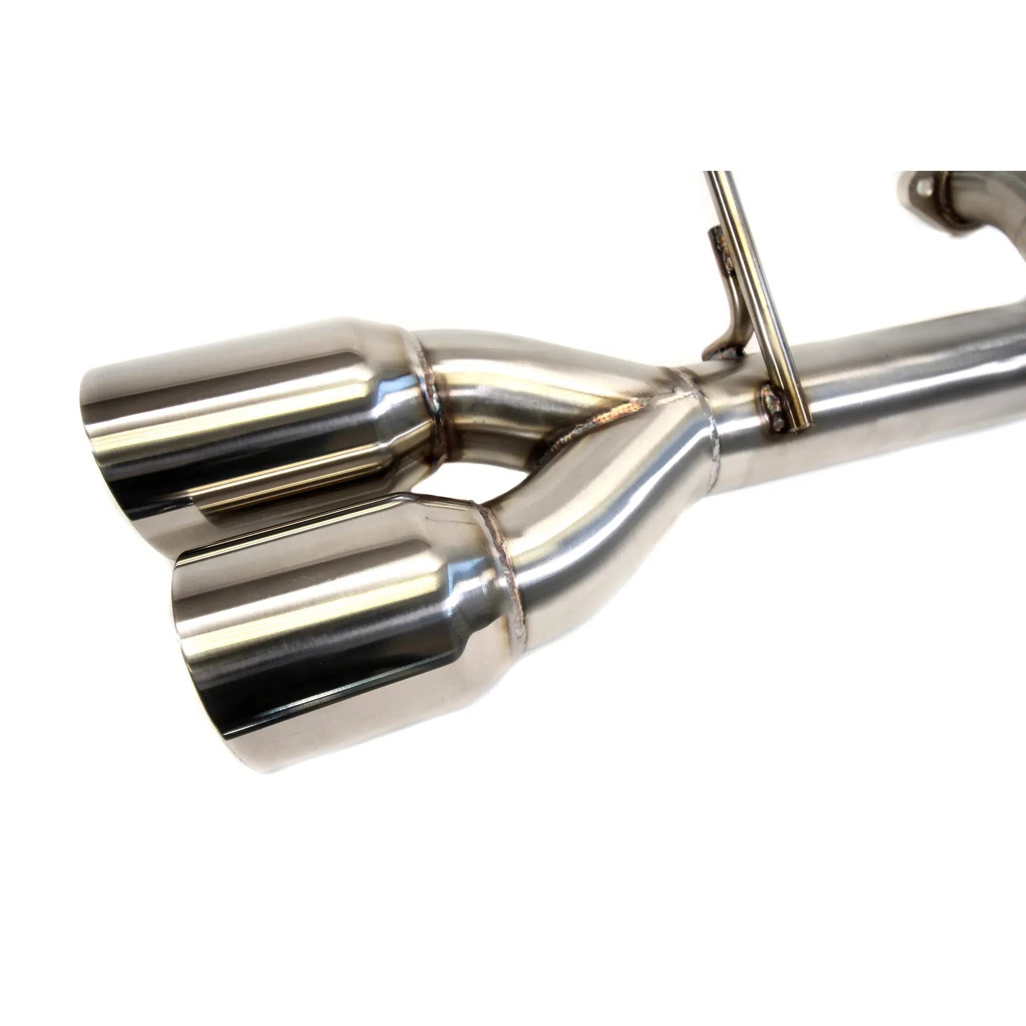 PLM Axle Back Exhaust Polished Tips Subaru WRX / STI 2015-2021 | PLM-SUB-TKP-DUAL-2015-1.5-PO