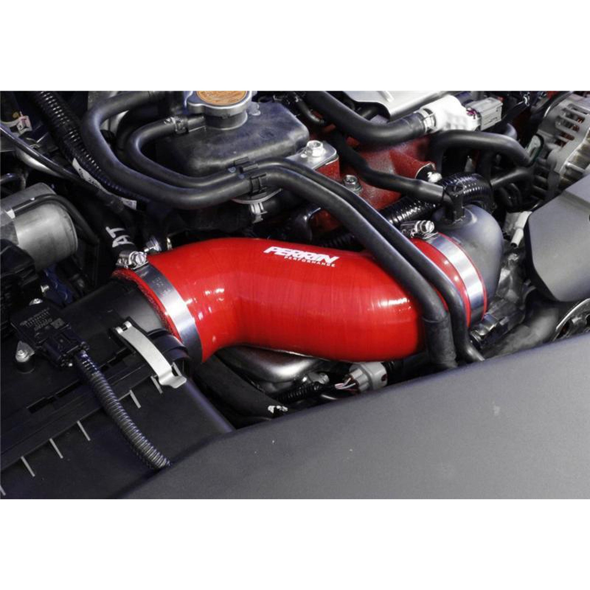 Perrin Afta-Maf Hose Red Subaru WRX / STI 2002-2007 | PSP-INT-350RD