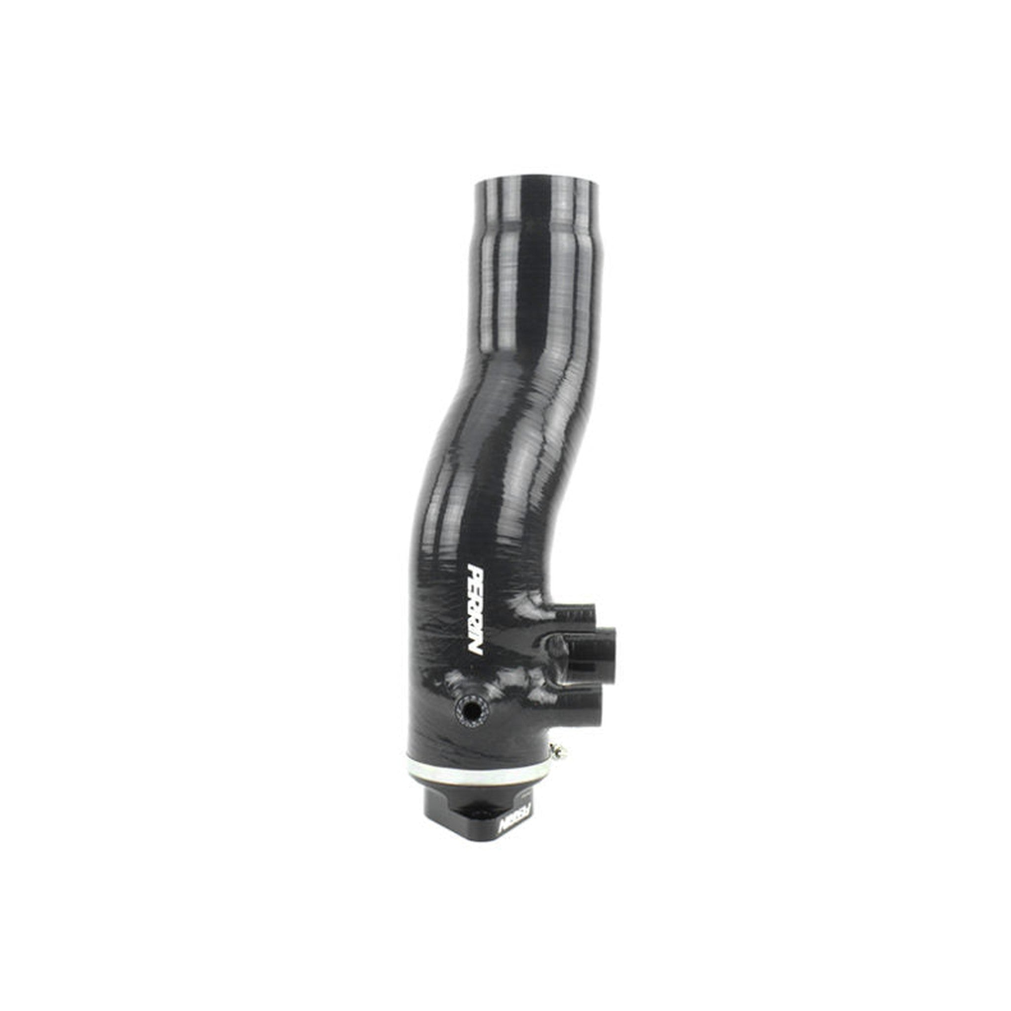 Perrin Black 3in Turbo Inlet Hose w/ Nozzle Subaru WRX 2015-2021 / Forester XT 2014-2018 | PSP-INT-424BK