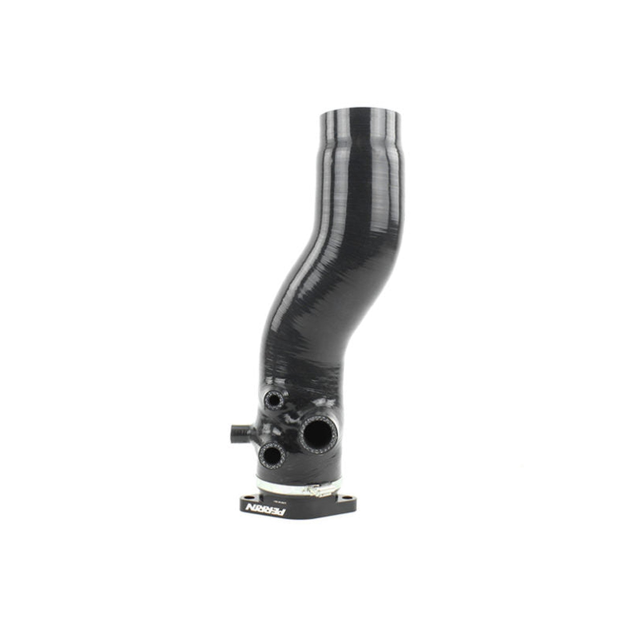 Perrin Black 3in Turbo Inlet Hose w/ Nozzle Subaru WRX 2015-2021 / Forester XT 2014-2018 | PSP-INT-424BK