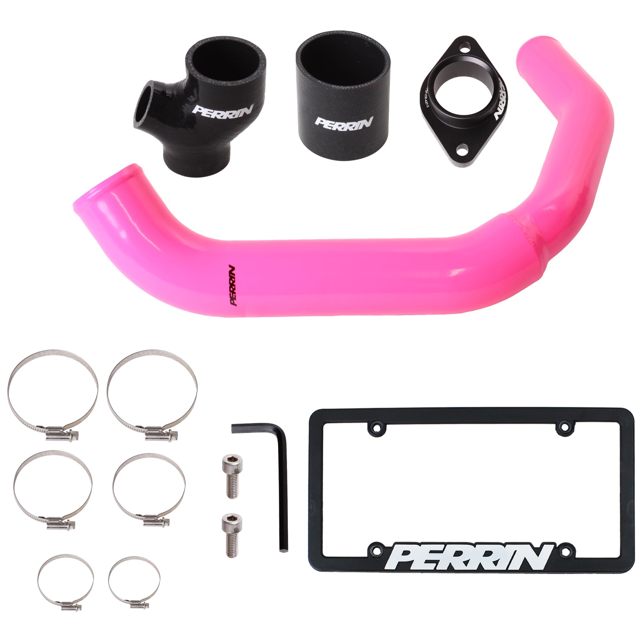 Perrin Charge Pipe Hyper Pink Subaru WRX 2015-2021 | PSP-ITR-200HP